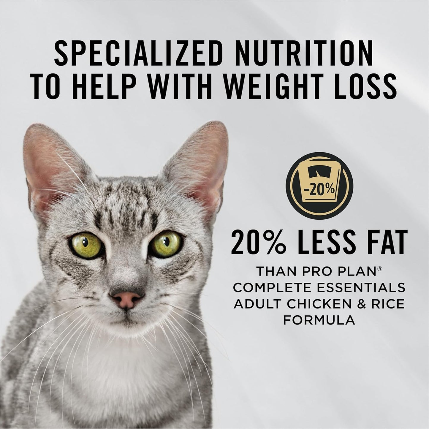 Purina Pro Plan Weight Management, High Protein Adult Dry Cat Food & Wet Cat Food