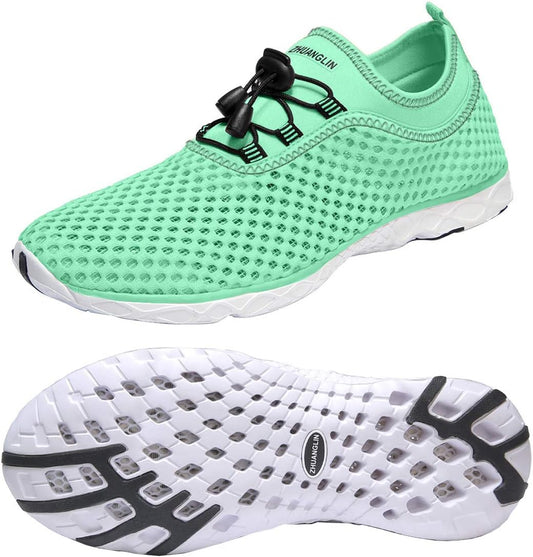 Women'S Quick Drying Aqua Water Shoes Casual Walking Shoes