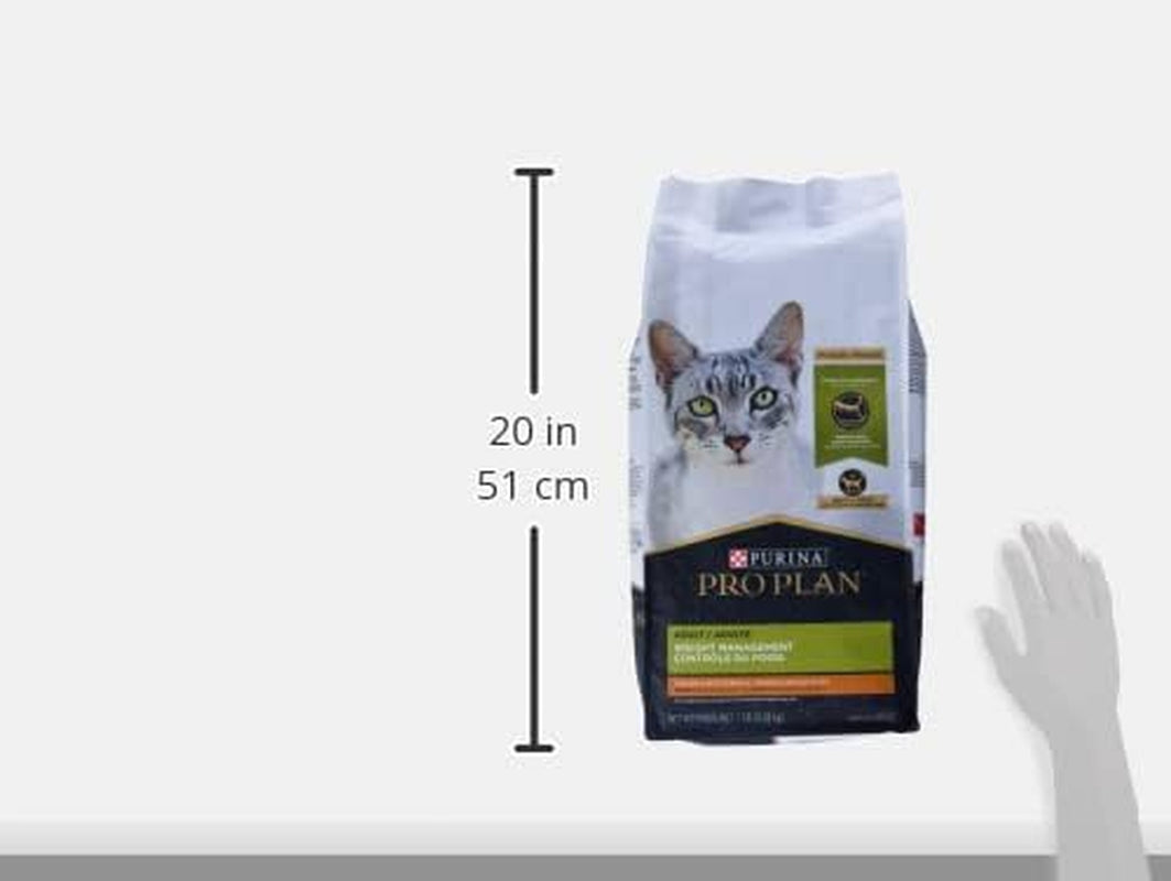 Purina Pro Plan Weight Management, High Protein Adult Dry Cat Food & Wet Cat Food